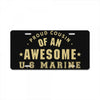 proud cousin of an awesome u.s marine License Plate