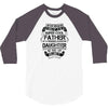 Super Cool Father Of A Freaking Awesome Daughter 3/4 Sleeve Shirt