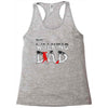 papa dad Racerback Tank