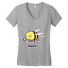 buzzin' Women's V-Neck T-Shirt
