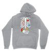 Christmas Skeleton mom and baby maternity Unisex Hoodie