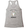 Born To Be A Unicorn! Racerback Tank