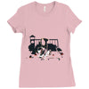 behold a pale horse Ladies Fitted T-Shirt