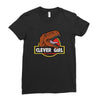 Clever Girl Ladies Fitted T-Shirt