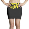 pizza slut funny diet gym workout new Mini Skirts