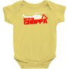 get to the choppa Baby Onesie