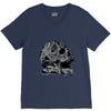 celtic skull V-Neck Tee