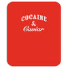 cocaine and caviar   mens hoodie cocain Mousepad