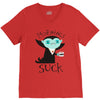 morning suck V-Neck Tee