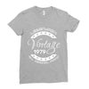 legendary vintage 1979 Ladies Fitted T-Shirt