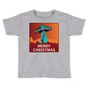 i want to believe santa parody Toddler T-shirt