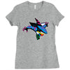 san jose street sharks Ladies Fitted T-Shirt