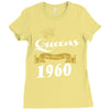 queens are born in 1960 Ladies Fitted T-Shirt