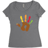 chicken Women's Triblend Scoop T-shirt