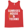 Sunrises House &amp; Techno Tank Top