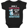 being a unicorn Baby Bodysuit