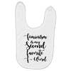 feminism is my second favorite f word Baby Bibs