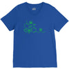 thc pot leaf molecule V-Neck Tee