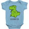 legosaurus rex Baby Onesie