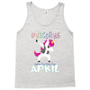 Born Unicorns-Born April Tank Top