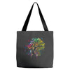 rainbow root Tote Bags