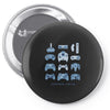 control freak Pin-back button