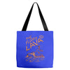 the floor is lava Tote Bags
