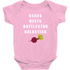 bears beets battlestar galactica Baby Bodysuit