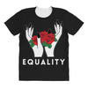 equality white All Over Women's T-shirt
