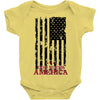 god bless america Baby Bodysuit