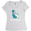 why so british Women's Triblend Scoop T-shirt