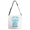 I Don't Need Therapy Just to Do Ballooning Adjustable Strap Totes