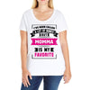 I've Been Called A Lot Of Names But Momma Is My Favorite Ladies Curvy T-Shirt