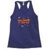halloween at eden bar Racerback Tank