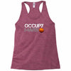 elon musk occupy mars Racerback Tank