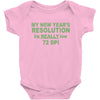 low resolution Baby Bodysuit