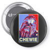 chewbacca poster, ideal gift or birthday present Pin-back button