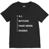 30 Seconds To Mars Topics V-Neck Tee