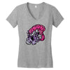 crunch time! Women's V-Neck T-Shirt
