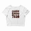 cookie baking team Crop Top