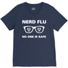 nerd flu no one is safe V-Neck Tee