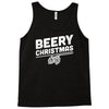 beery christmas hops drinking beer funny Tank Top