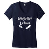 wingaydium lesbiosa Women's V-Neck T-Shirt