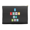 I Love my Dad Accessory Pouches