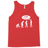 banksy funny human evolution indie Tank Top