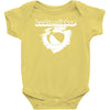 bademeister fun wasserball play keeper baywatch ocean beach Baby Onesie