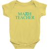 math teacher pi Baby Bodysuit