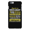 Legends Are Born In January iPhone 6/6s Plus Case