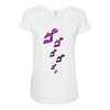 Jojo Menacing Maternity Scoop Neck T-shirt