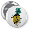 pineapple skateboarding Pin-back button
